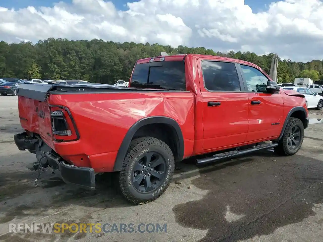 3 Photograph of a damaged car 1C6SRFLT4NN429439 RAM 1500 2022