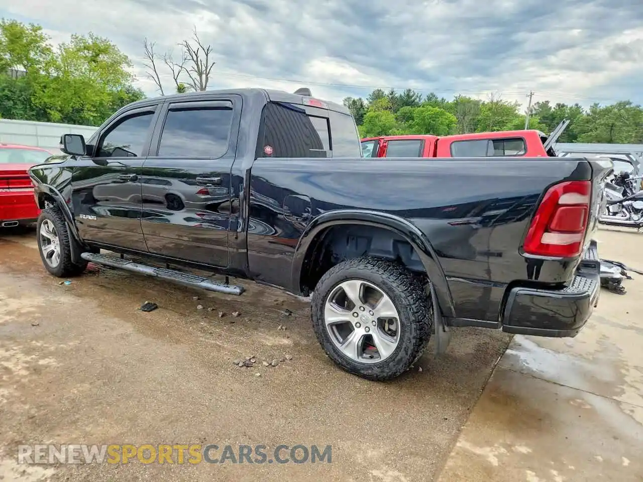 2 Photograph of a damaged car 1C6SRFRT4NN434776 RAM 1500 2022