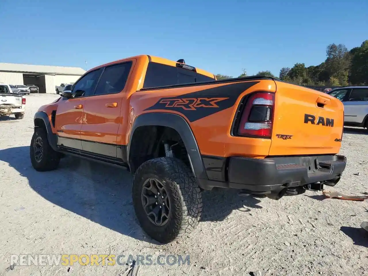 2 Photograph of a damaged car 1C6SRFU92NN148968 RAM 1500 2022