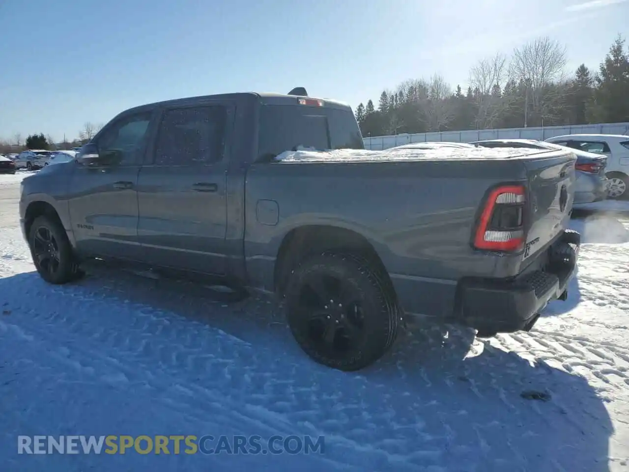 2 Photograph of a damaged car 1C6SRFVT7NN143596 RAM 1500 2022