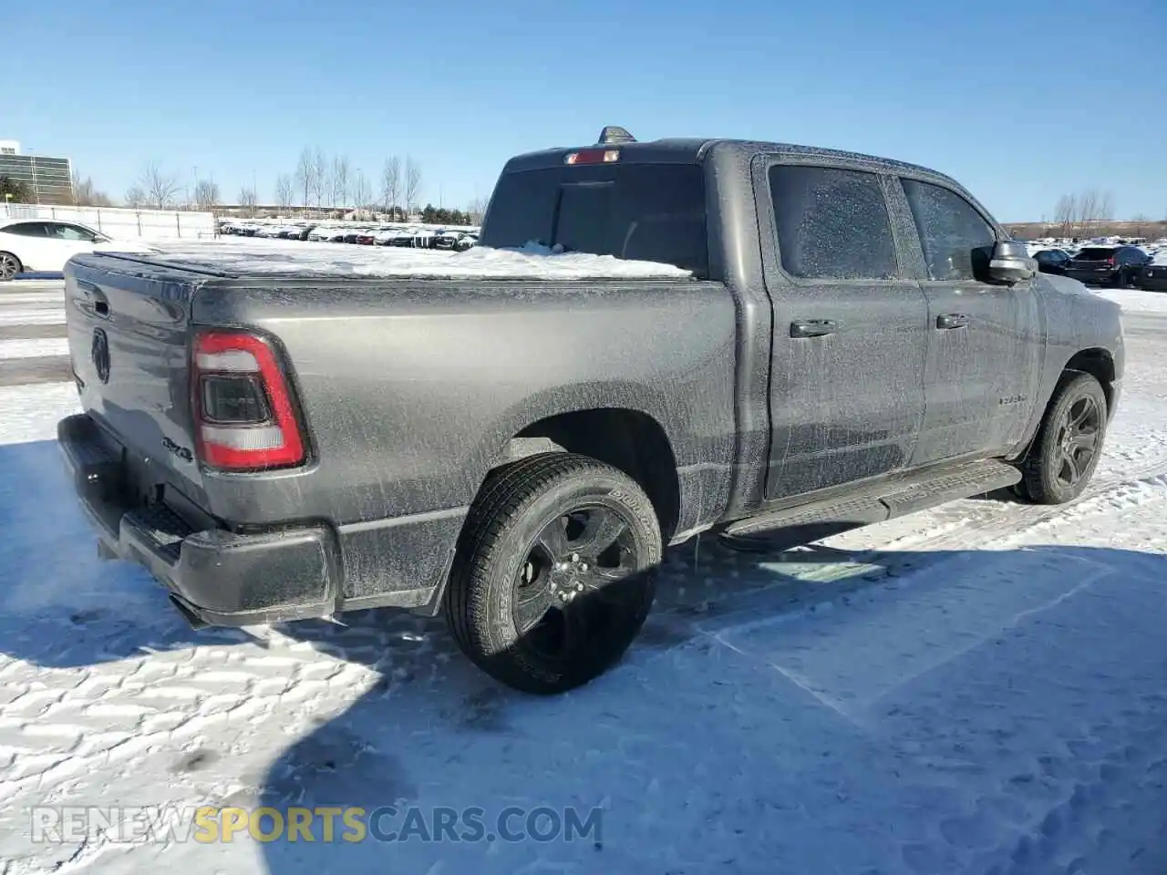 3 Photograph of a damaged car 1C6SRFVT7NN143596 RAM 1500 2022