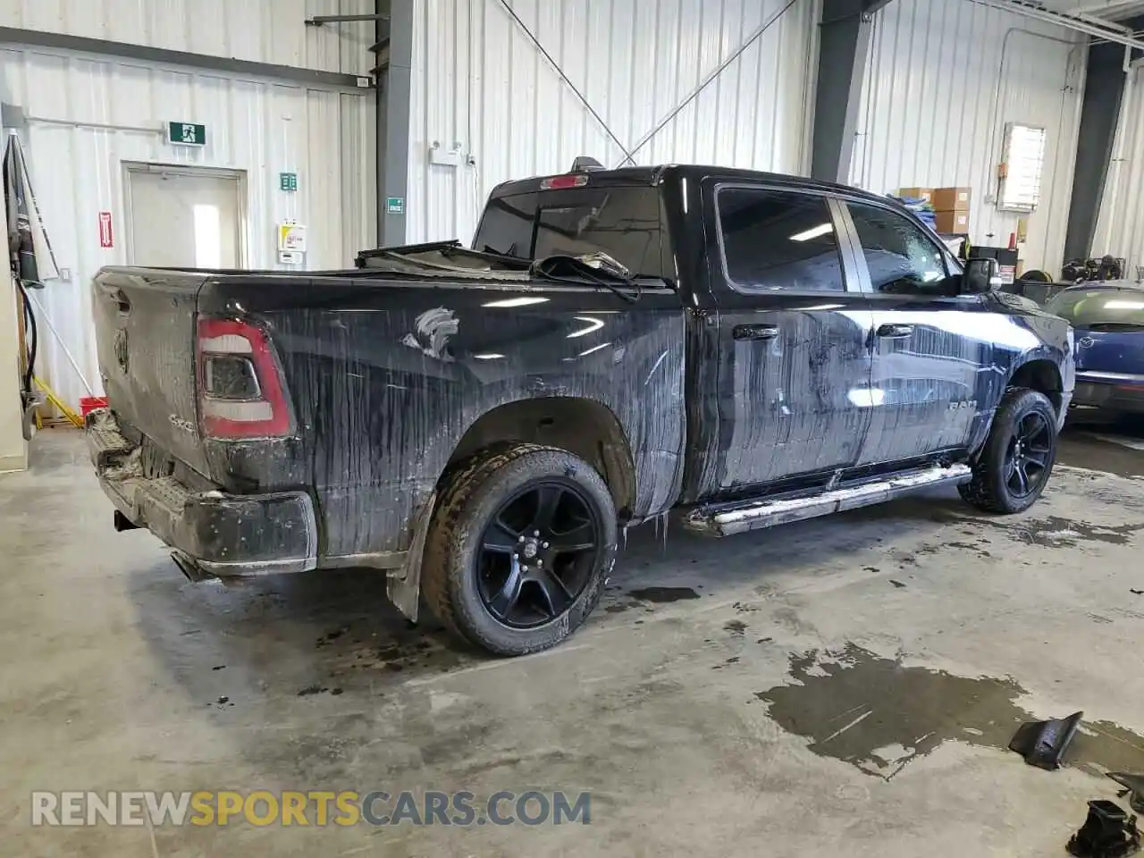 3 Photograph of a damaged car 1C6SRFVT7NN196783 RAM 1500 2022