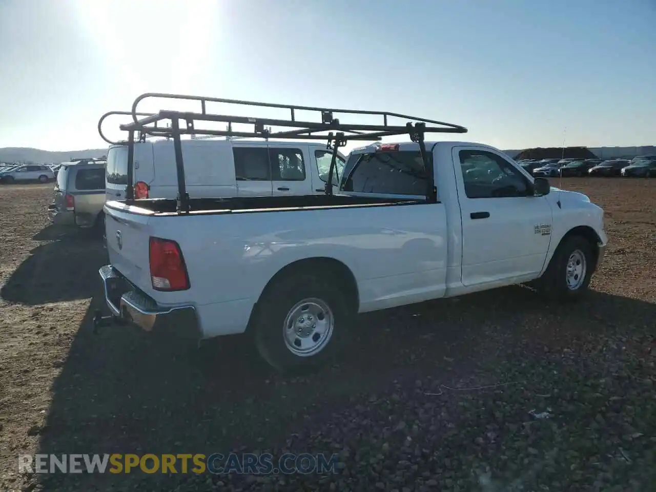 3 Photograph of a damaged car 3C6JR6DGXNG412554 RAM 1500 2022