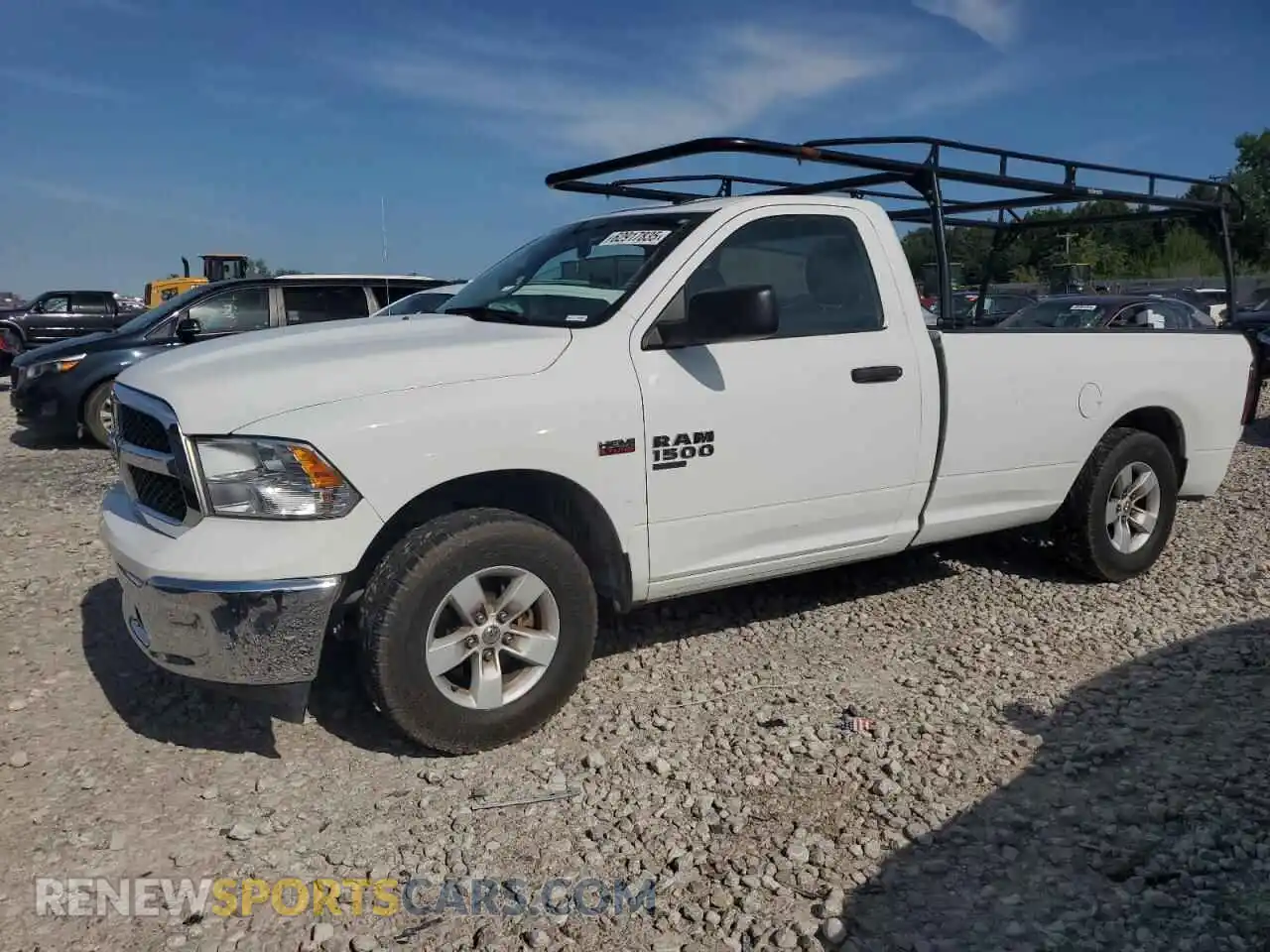 1 Photograph of a damaged car 3C6JR7DTXNG347322 RAM 1500 2022