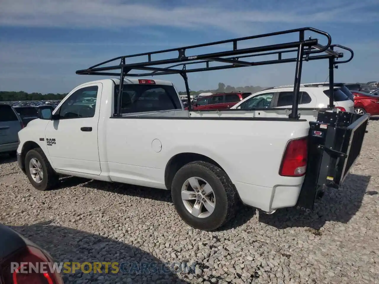 2 Photograph of a damaged car 3C6JR7DTXNG347322 RAM 1500 2022