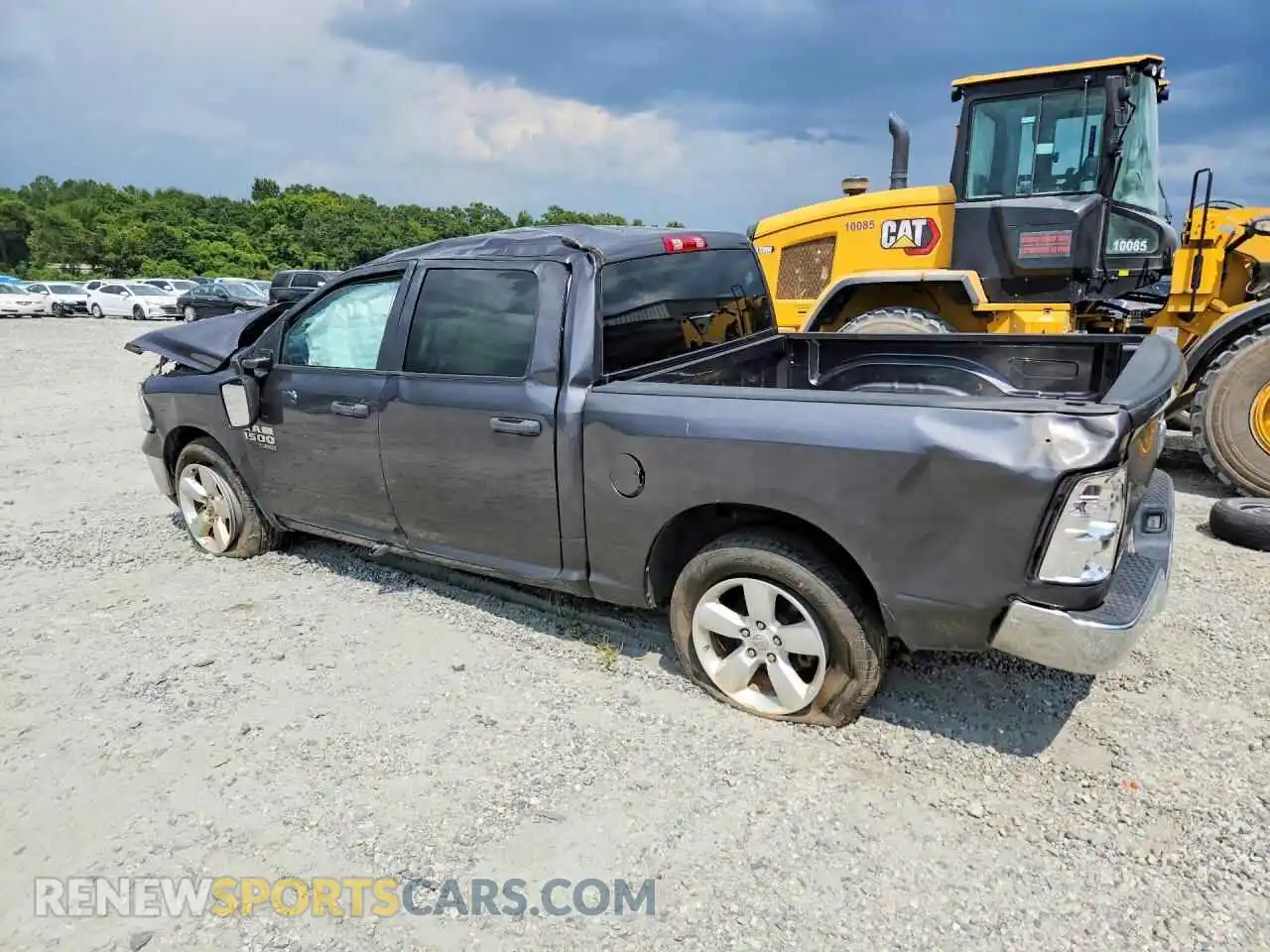 2 Photograph of a damaged car 3C6RR6KG2NG198973 RAM 1500 2022
