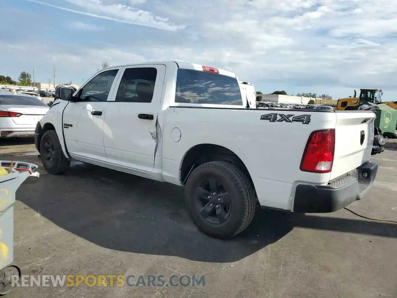 2 Photograph of a damaged car 3C6RR7KG2NG173724 RAM 1500 2022