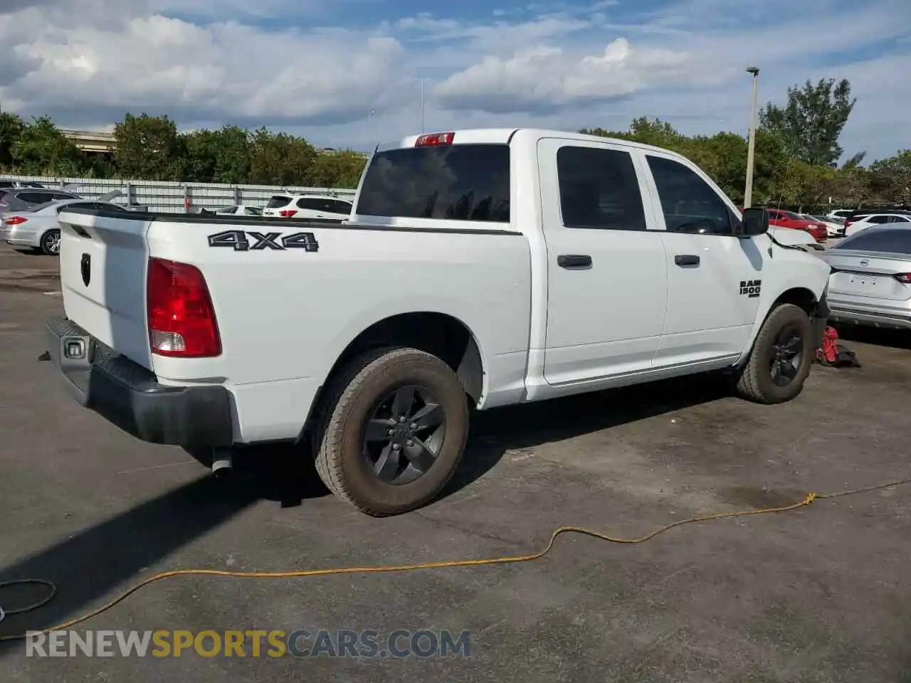 3 Photograph of a damaged car 3C6RR7KG2NG173724 RAM 1500 2022