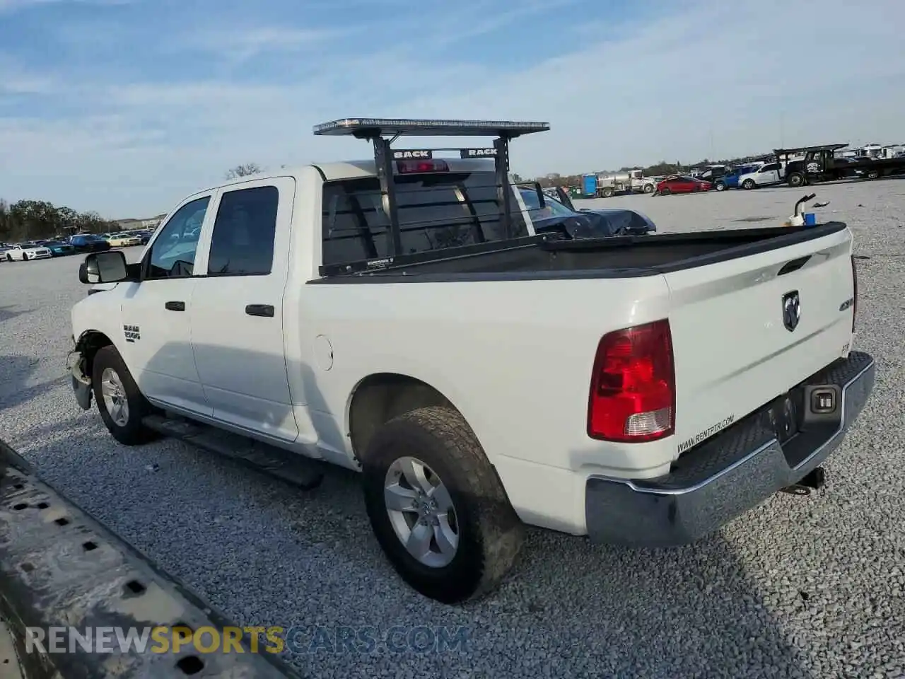 2 Photograph of a damaged car 3C6RR7KG6NG378110 RAM 1500 2022