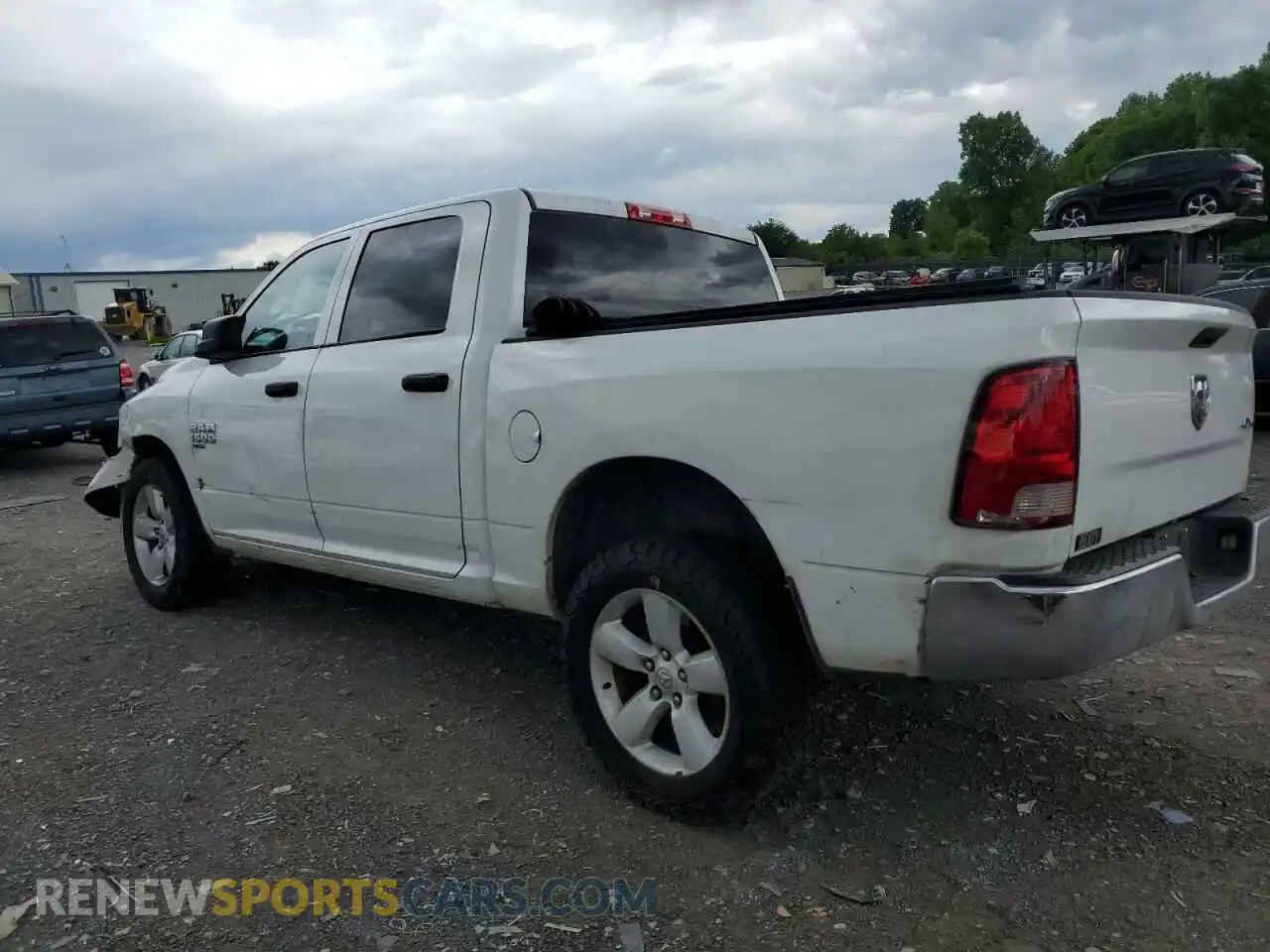 2 Photograph of a damaged car 3C6RR7KG7NG211349 RAM 1500 2022