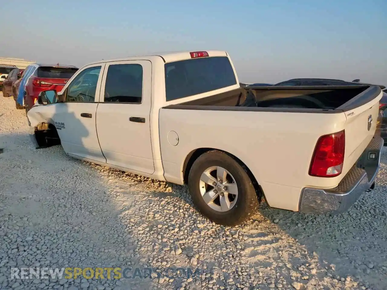 2 Photograph of a damaged car 3C6RR7KG8NG206497 RAM 1500 2022