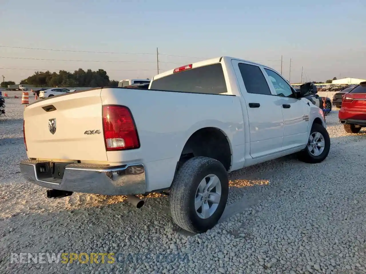 3 Photograph of a damaged car 3C6RR7KG8NG206497 RAM 1500 2022