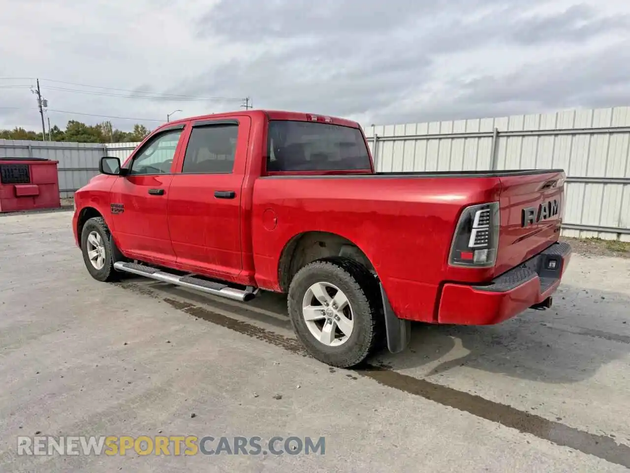 2 Photograph of a damaged car 3C6RR7KGXNG275899 RAM 1500 2022