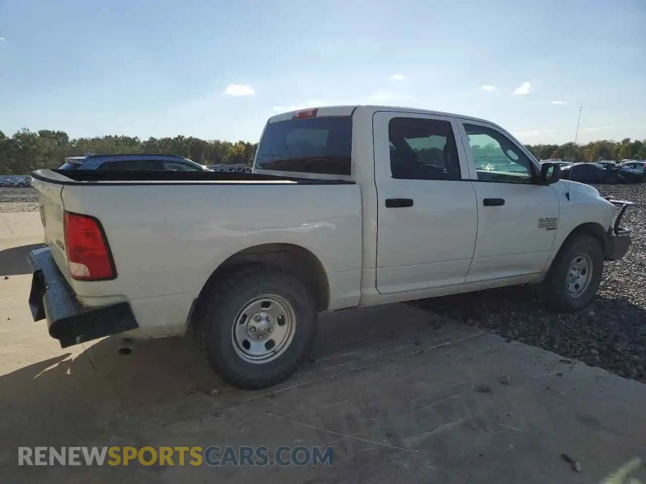 3 Photograph of a damaged car 3C6RR7KGXNG302003 RAM 1500 2022