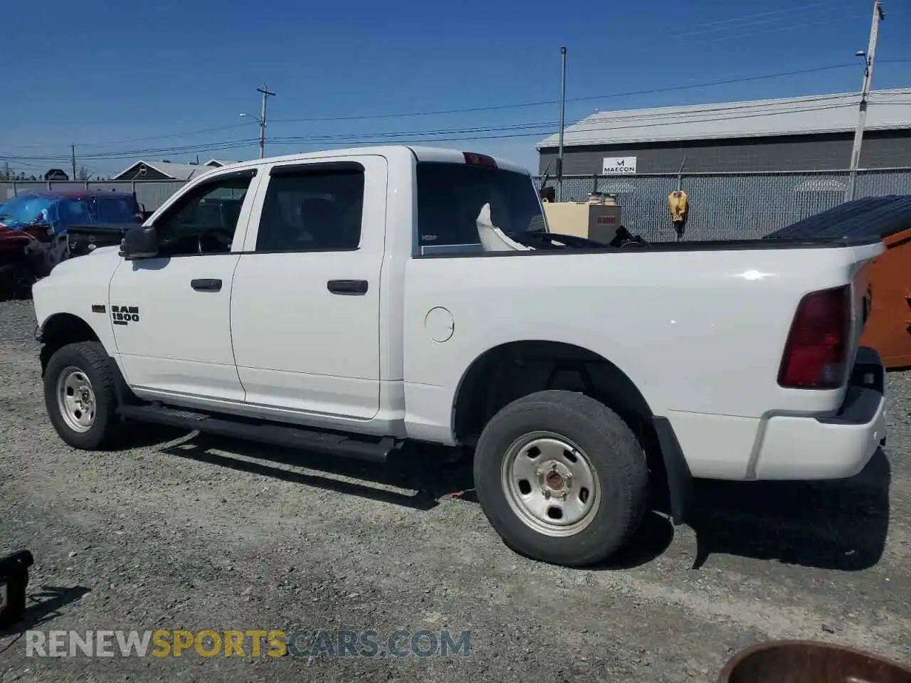2 Photograph of a damaged car 3C6RR7KT4NG215162 RAM 1500 2022