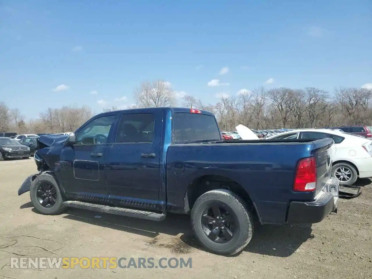 2 Photograph of a damaged car 3C6RR7KT6NG352815 RAM 1500 2022