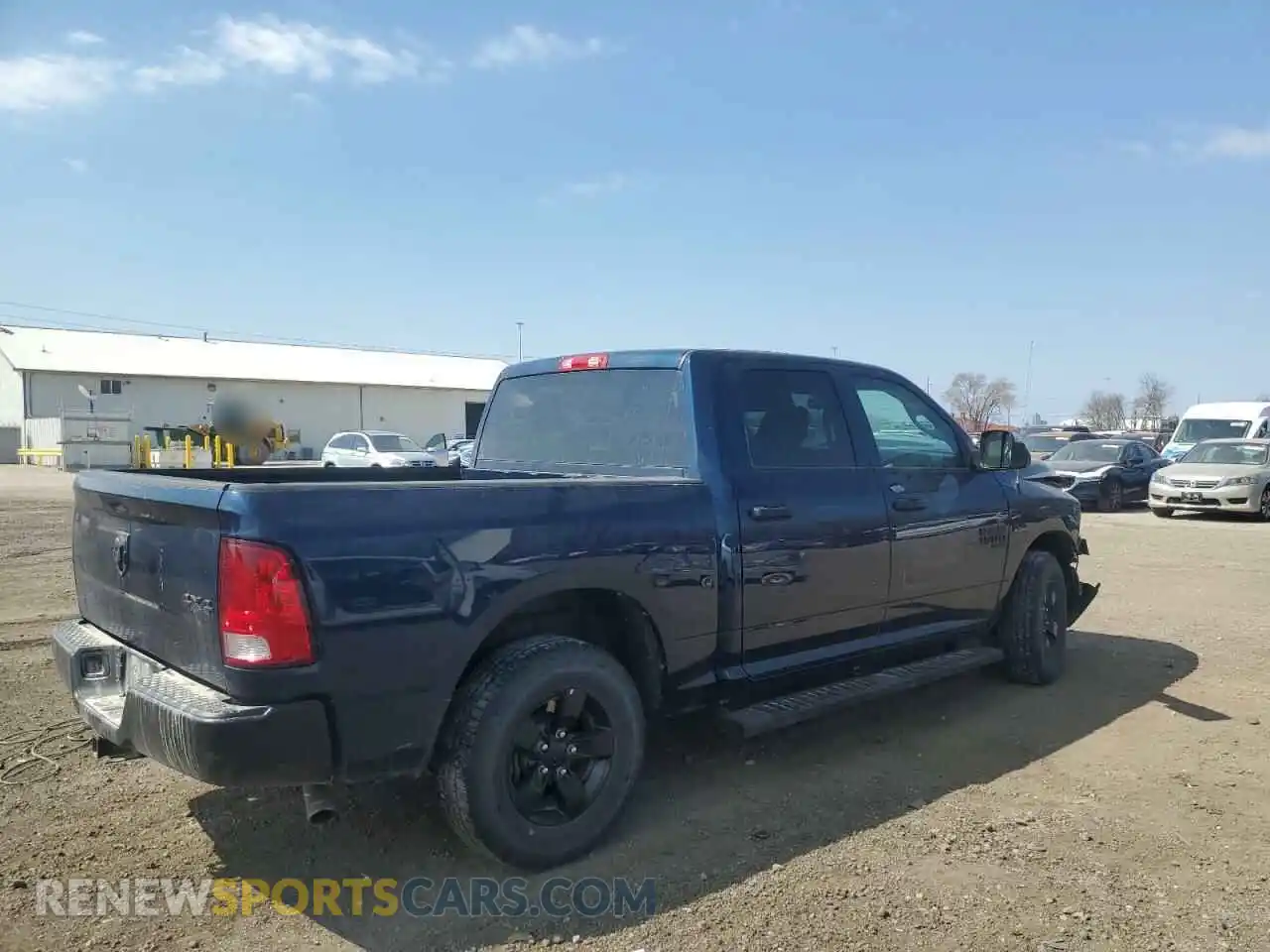 3 Photograph of a damaged car 3C6RR7KT6NG352815 RAM 1500 2022