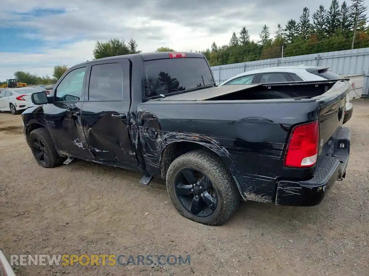 2 Photograph of a damaged car 3C6RR7LG0NG173218 RAM 1500 2022