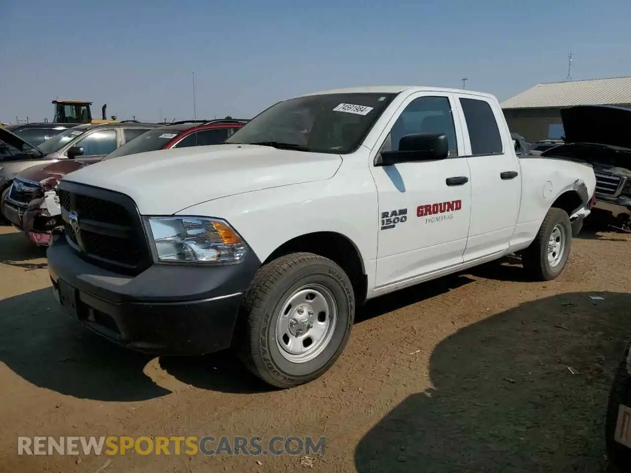 1 Photograph of a damaged car 1C6RR7FG2PS594705 RAM 1500 2023