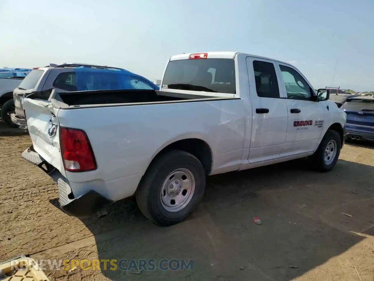 3 Photograph of a damaged car 1C6RR7FG2PS594705 RAM 1500 2023