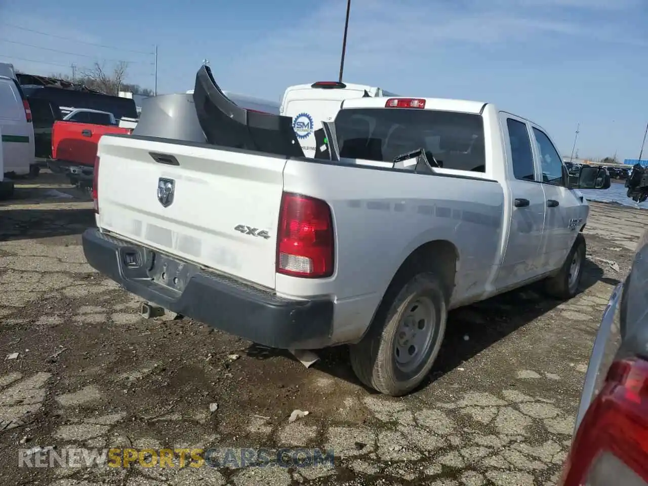 3 Photograph of a damaged car 1C6RR7FT8PS539978 RAM 1500 2023