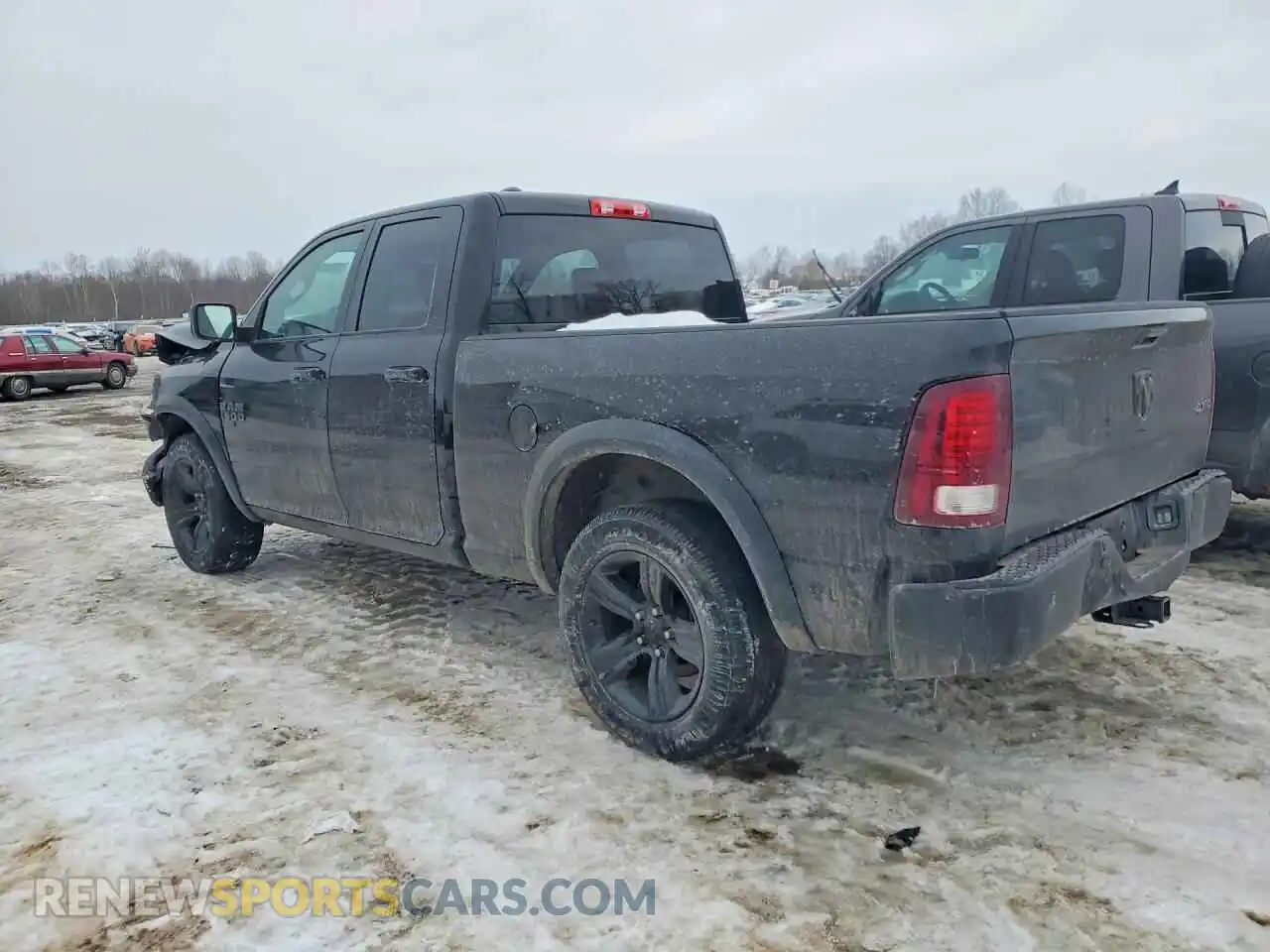 2 Photograph of a damaged car 1C6RR7GG6PS545537 RAM 1500 2023
