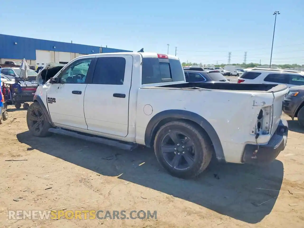 2 fotografías del automóvil dañado 1C6RR7LG1PS548268 RAM 1500 2023