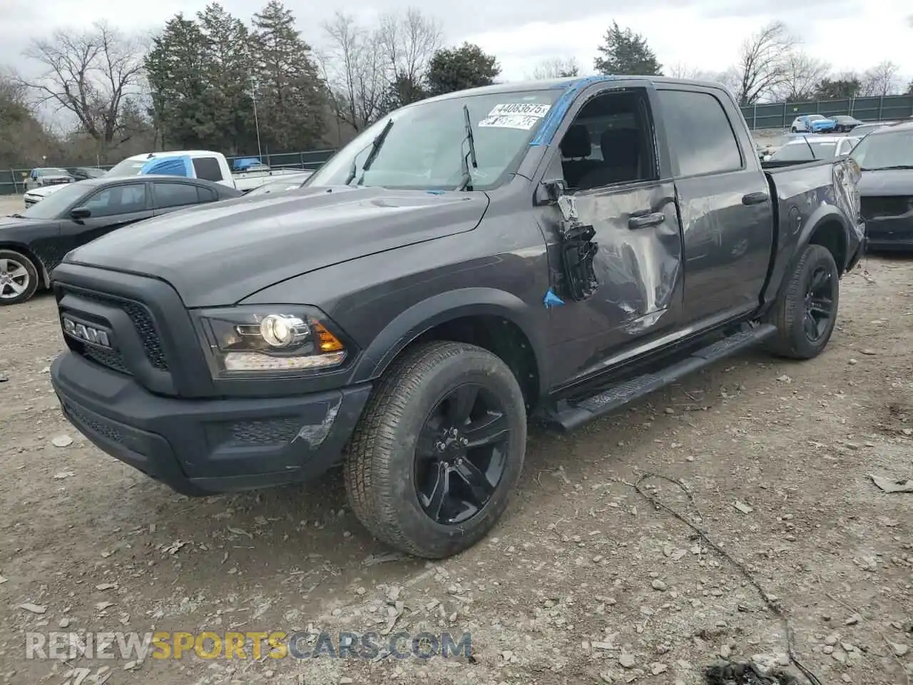 1 Photograph of a damaged car 1C6RR7LG6PS575157 RAM 1500 2023