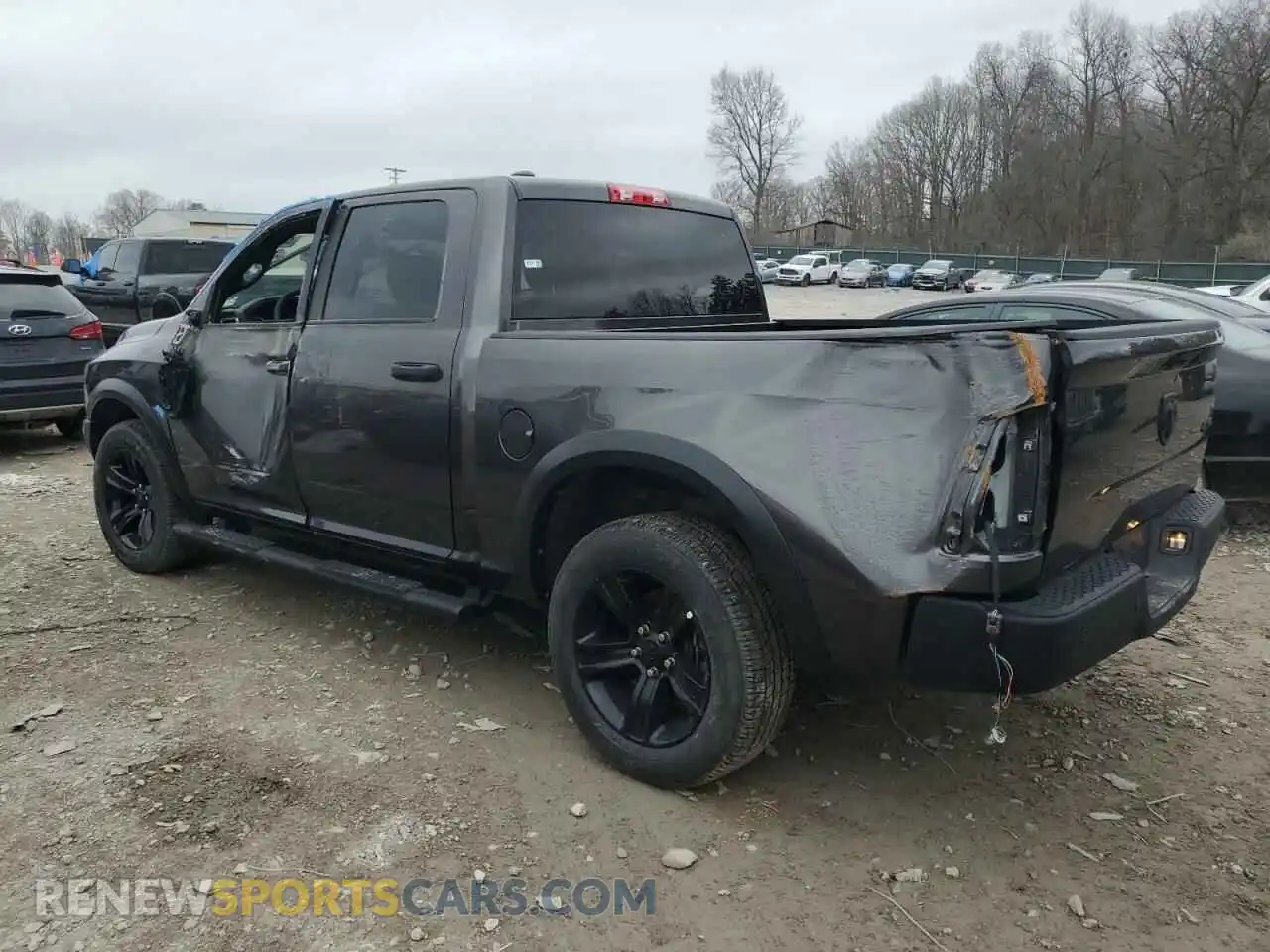 2 Photograph of a damaged car 1C6RR7LG6PS575157 RAM 1500 2023