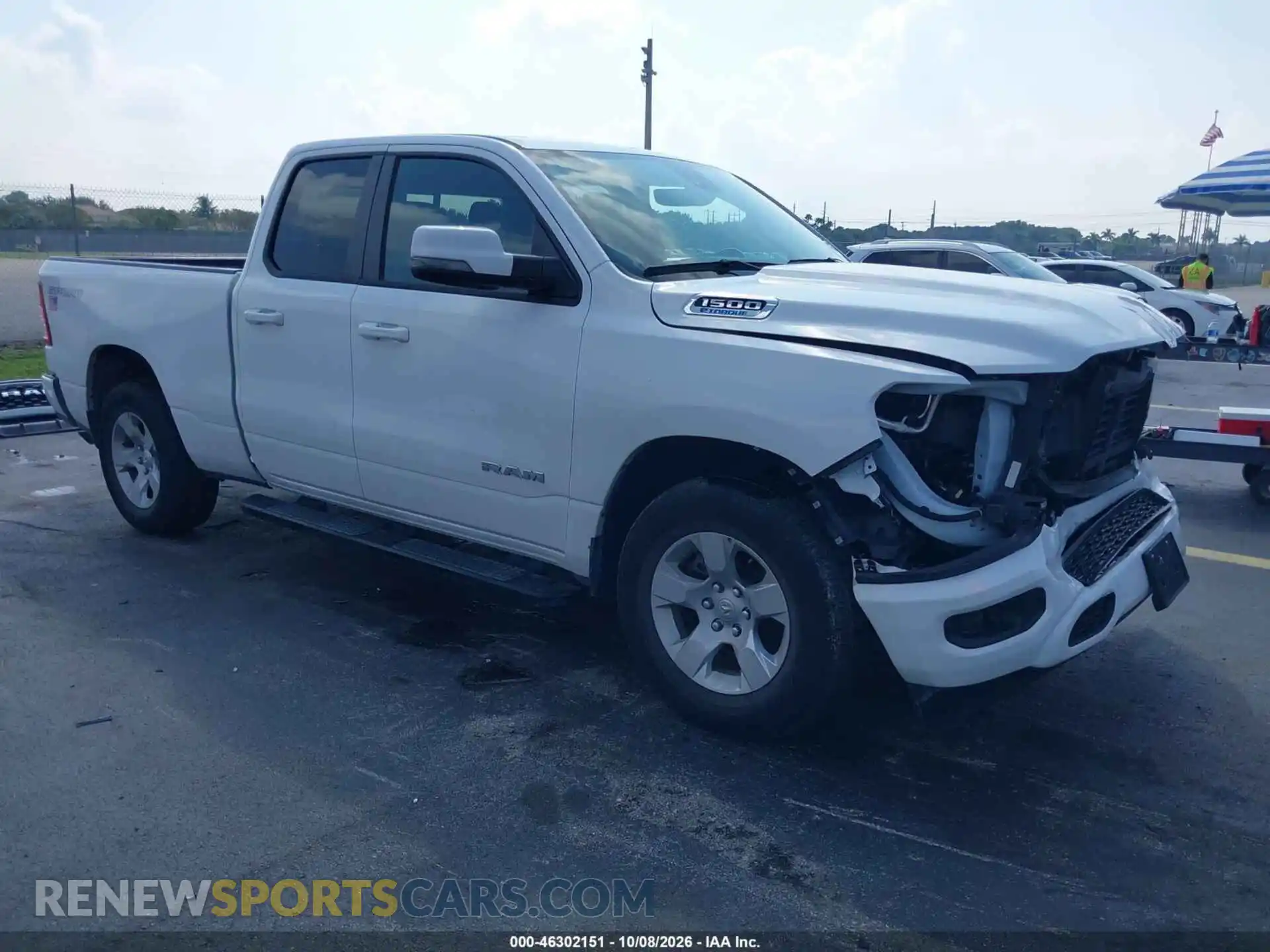 1 Photograph of a damaged car 1C6RREBG2PN604478 RAM 1500 2023