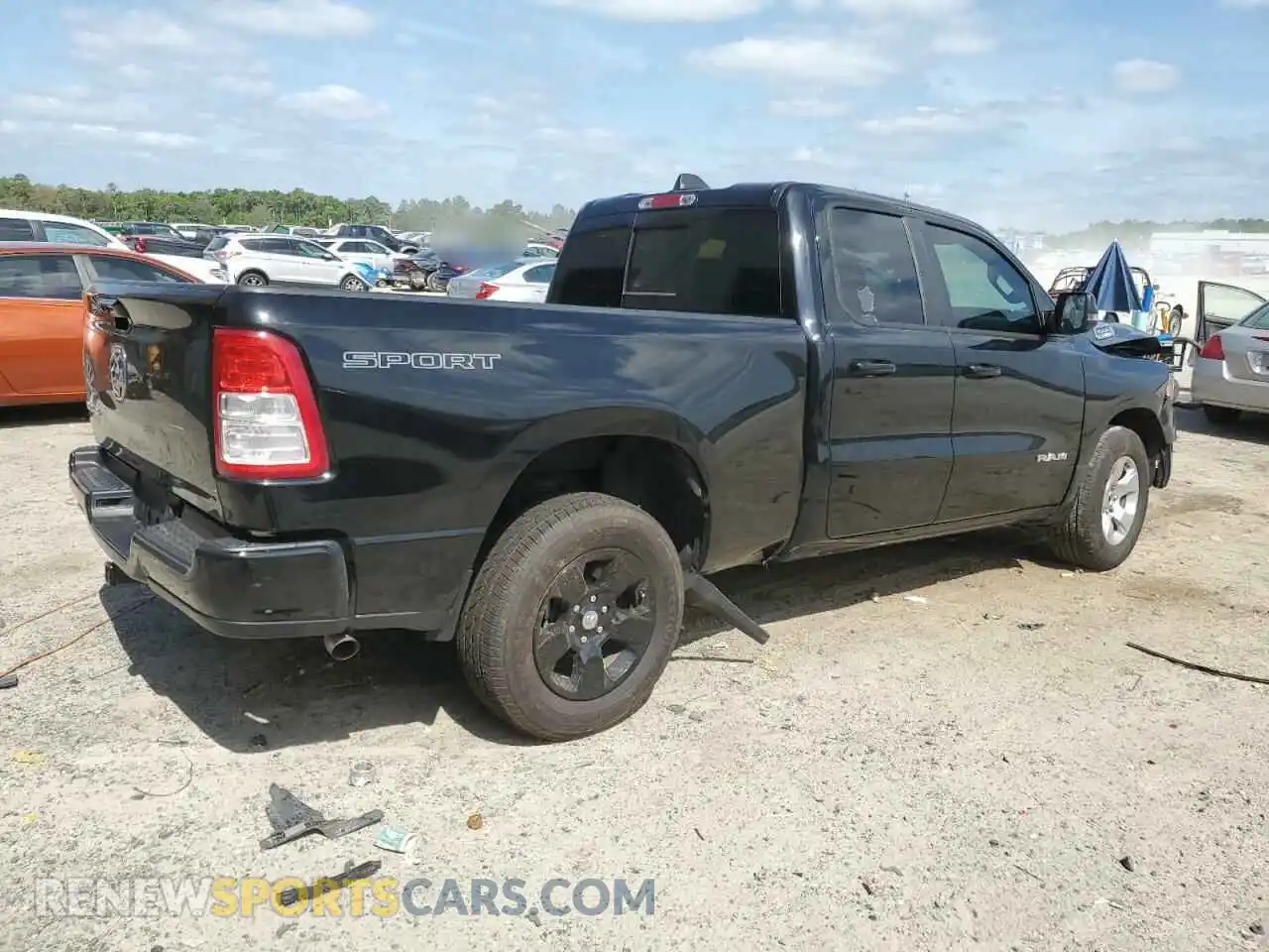 3 Photograph of a damaged car 1C6RREBG5PN604331 RAM 1500 2023