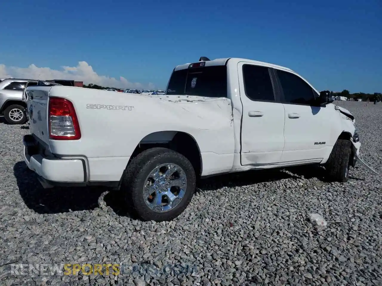 3 Photograph of a damaged car 1C6RREBT2PN565744 RAM 1500 2023
