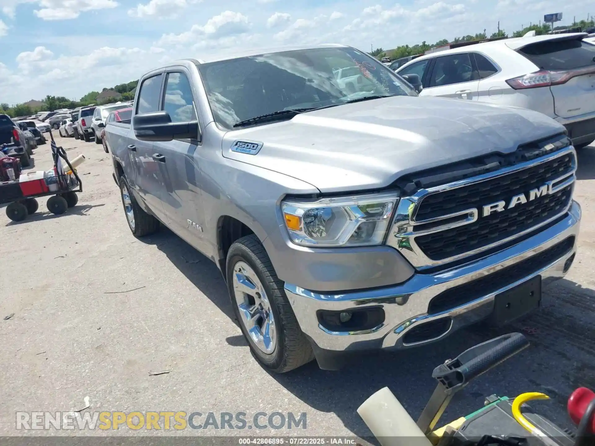 1 Photograph of a damaged car 1C6RREFG9PN604147 RAM 1500 2023