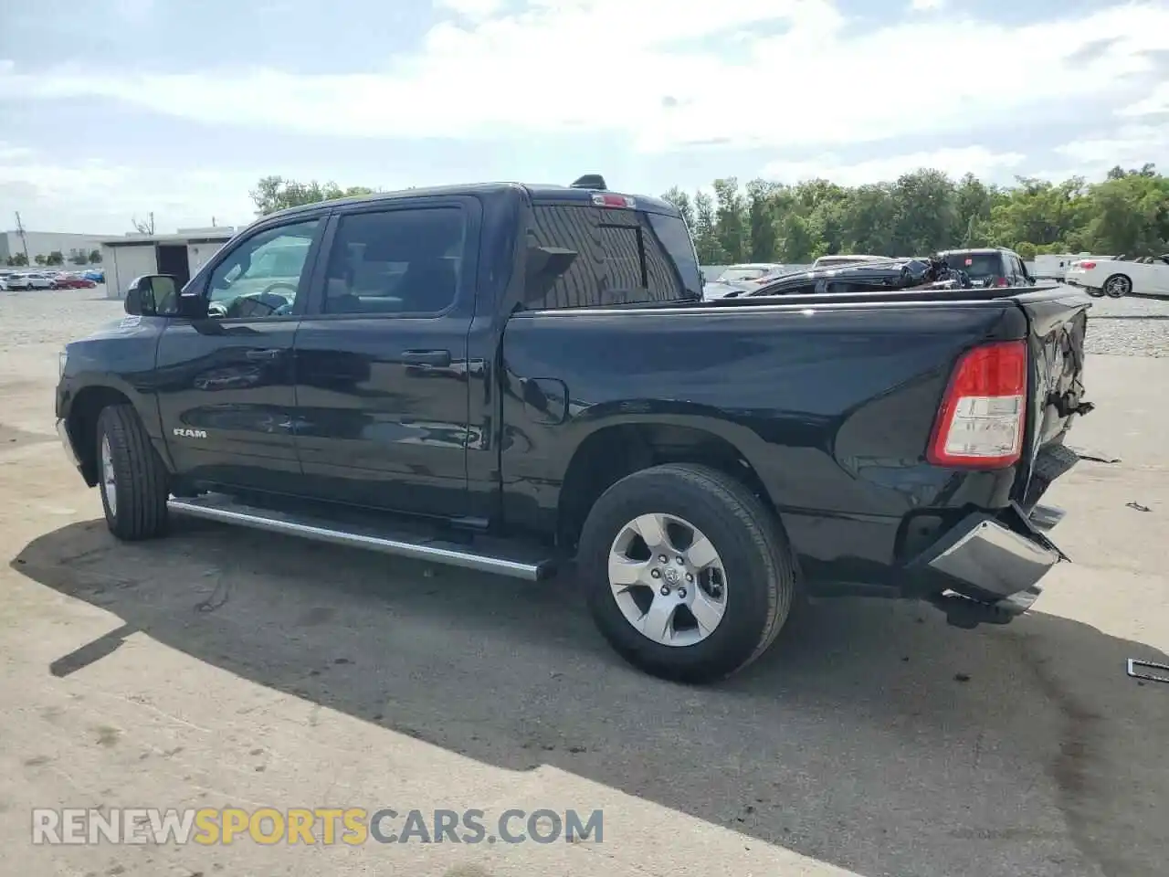 2 Photograph of a damaged car 1C6RREFT4PN614503 RAM 1500 2023