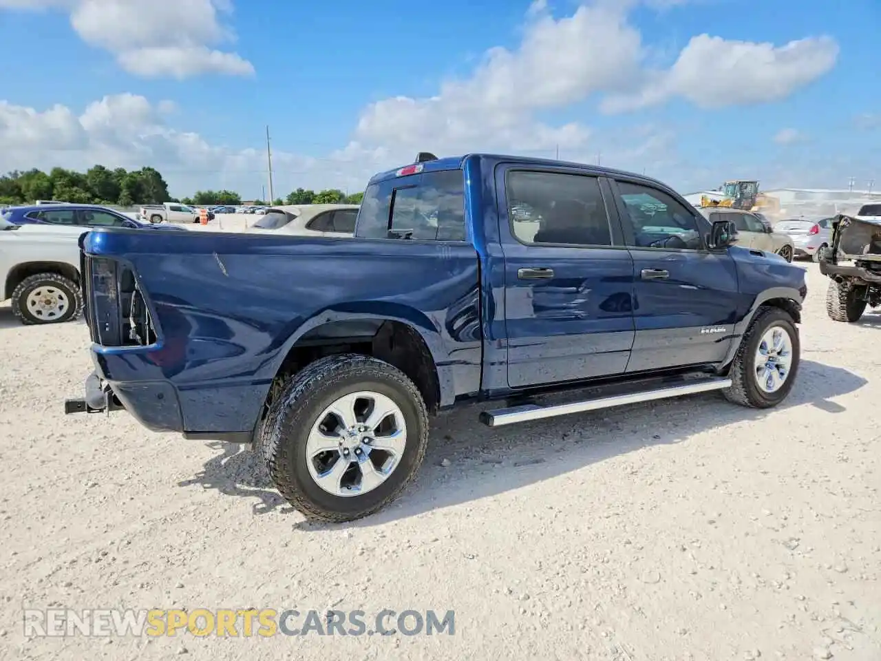 3 Photograph of a damaged car 1C6RREFT6PN545670 RAM 1500 2023