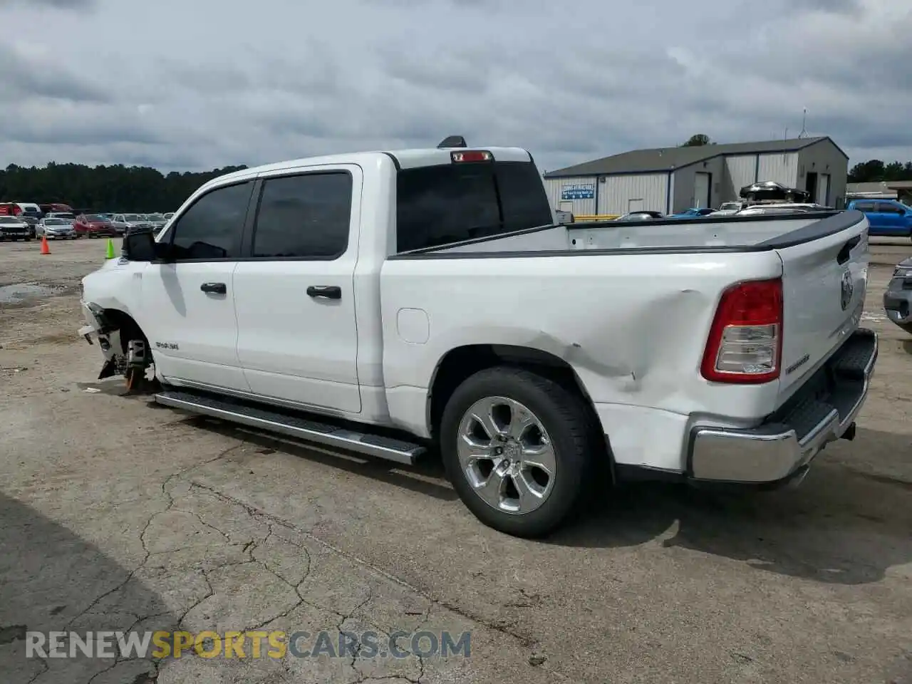 2 Photograph of a damaged car 1C6RREFT6PN573744 RAM 1500 2023
