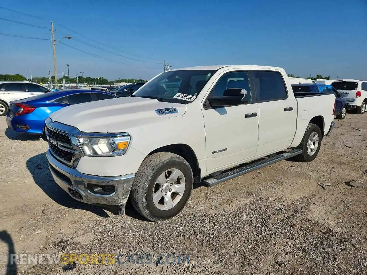 1 fotografías del automóvil dañado 1C6RREFT6PN619606 RAM 1500 2023