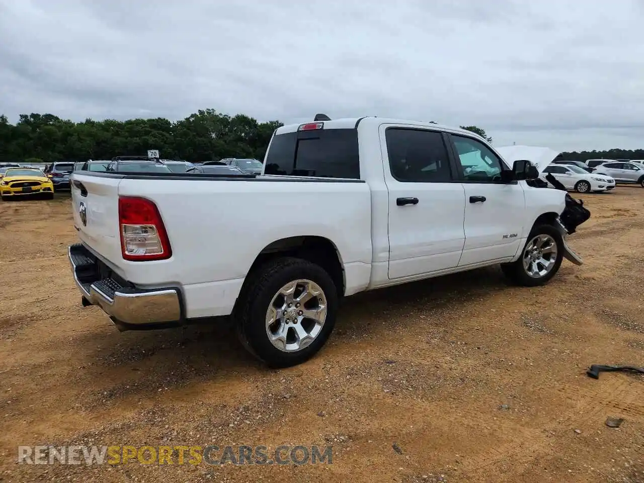 3 Photograph of a damaged car 1C6RREFT7PN641050 RAM 1500 2023
