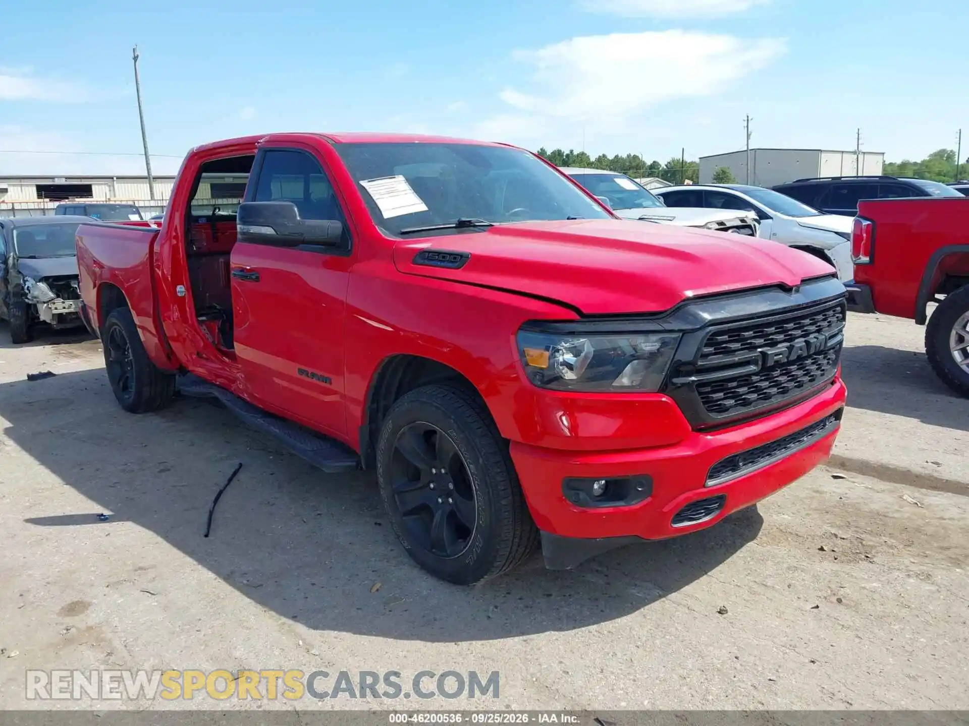 1 Photograph of a damaged car 1C6RREFTXPN511800 RAM 1500 2023
