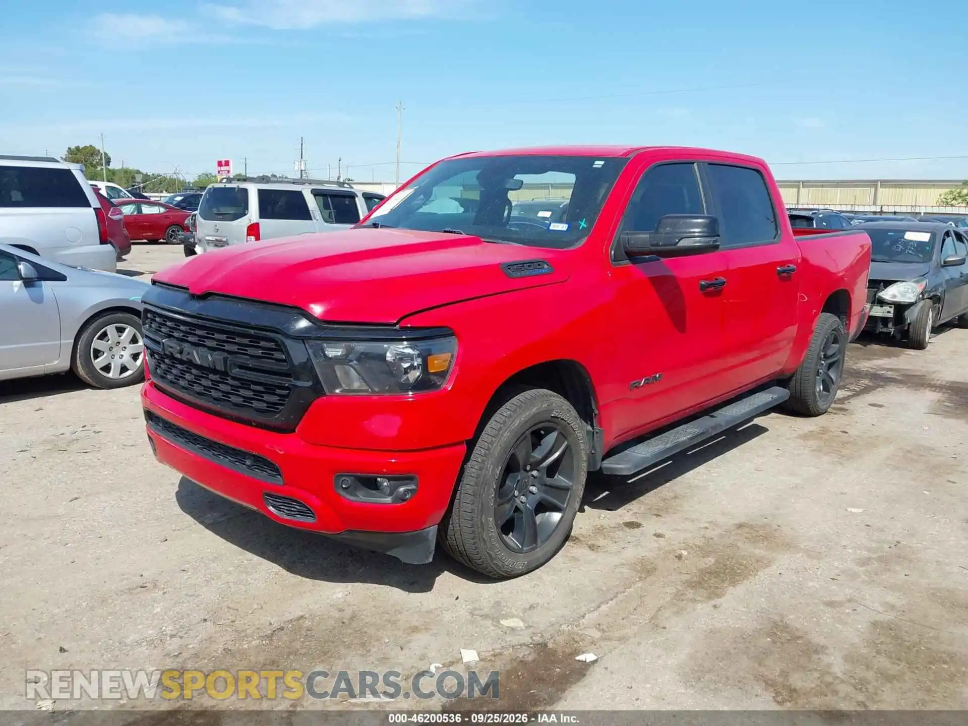 2 Photograph of a damaged car 1C6RREFTXPN511800 RAM 1500 2023