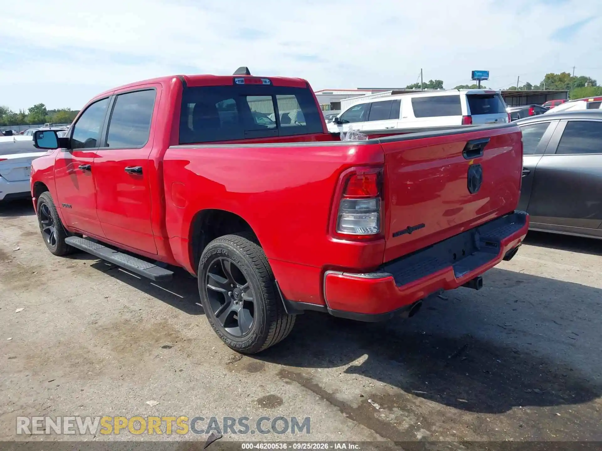 3 Photograph of a damaged car 1C6RREFTXPN511800 RAM 1500 2023