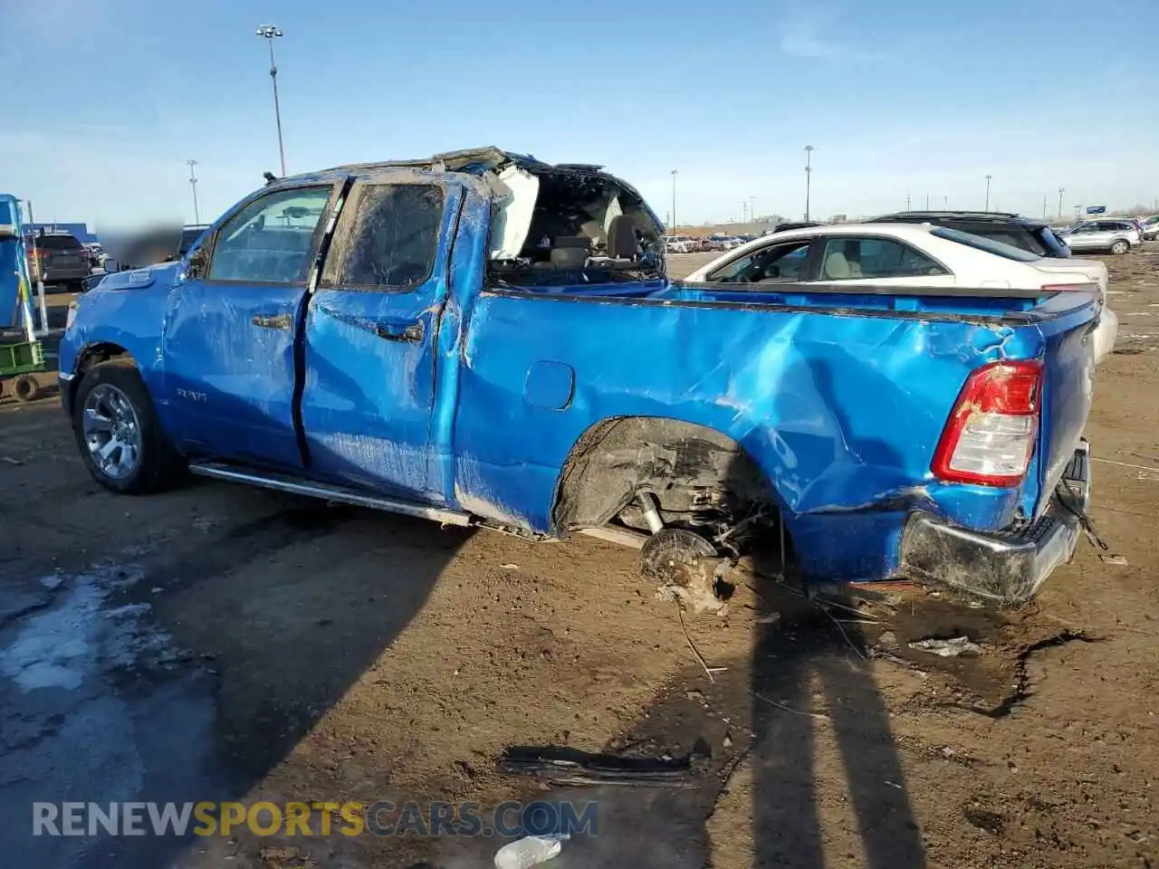 2 Photograph of a damaged car 1C6RRFBG0PN567260 RAM 1500 2023