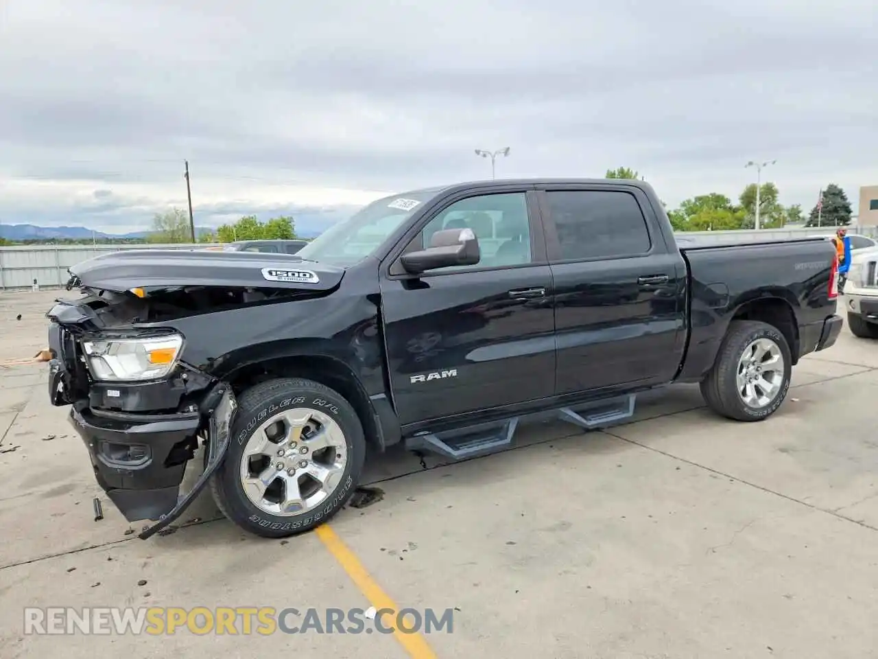 1 Photograph of a damaged car 1C6RRFFG1PN642929 RAM 1500 2023