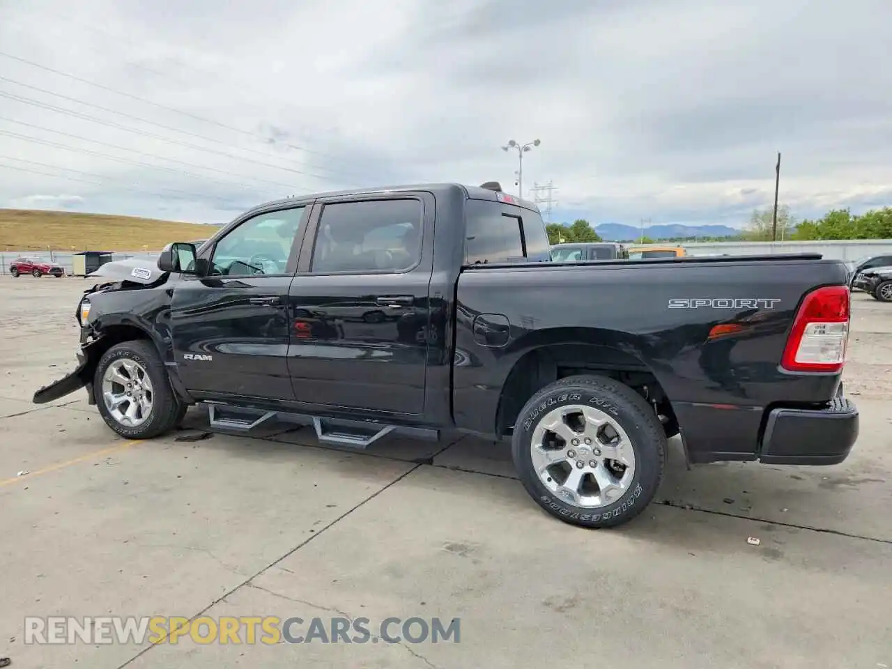2 Photograph of a damaged car 1C6RRFFG1PN642929 RAM 1500 2023