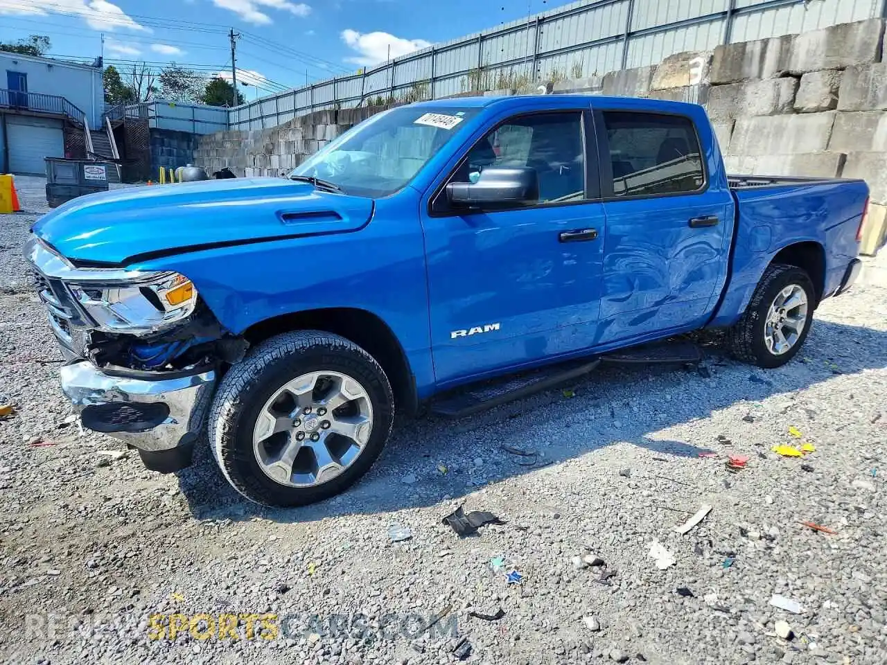 1 Фотография поврежденного автомобиля 1C6RRFFG2PN647959 RAM 1500 2023