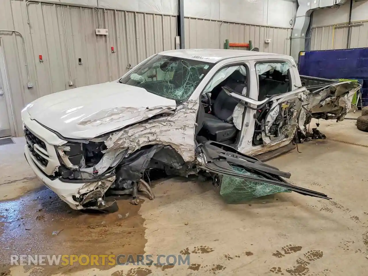 1 Photograph of a damaged car 1C6RRFFG5PN656932 RAM 1500 2023