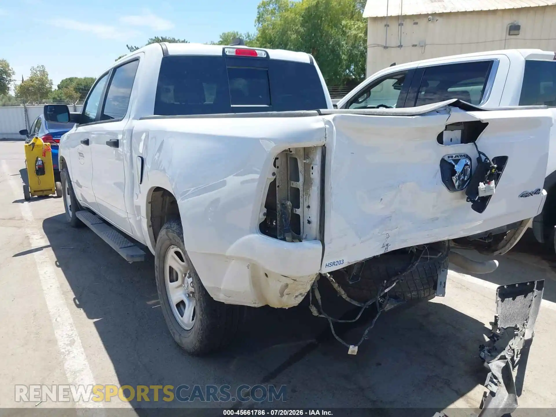 3 Photograph of a damaged car 1C6RRFGG4PN658573 RAM 1500 2023