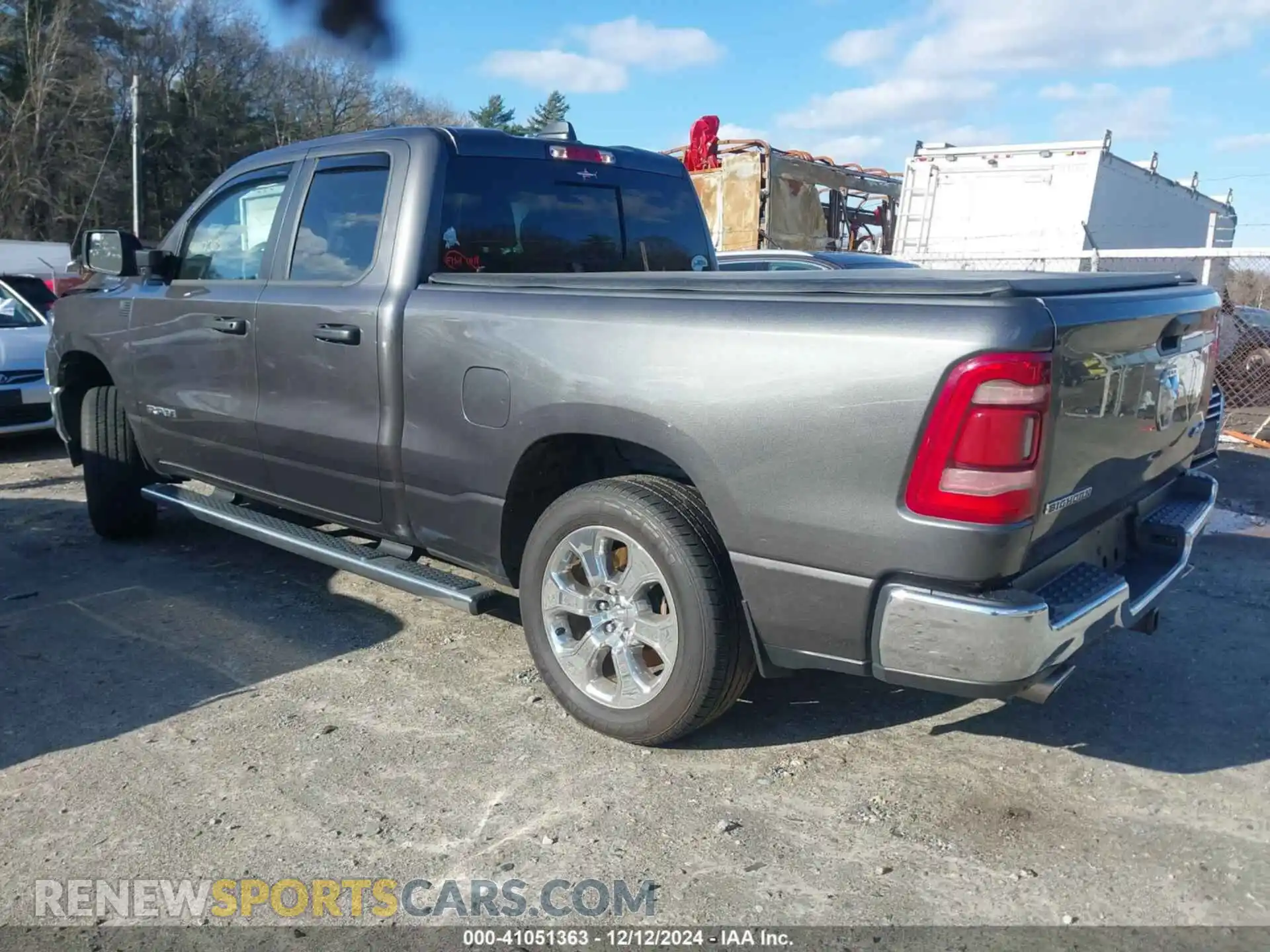 3 Photograph of a damaged car 1C6SRFBT1PN599357 RAM 1500 2023