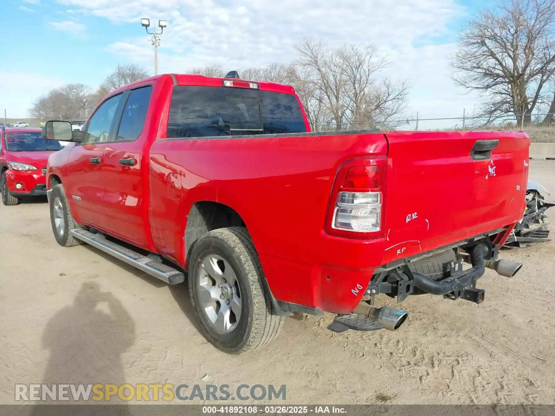 3 Photograph of a damaged car 1C6SRFBT7PN620356 RAM 1500 2023