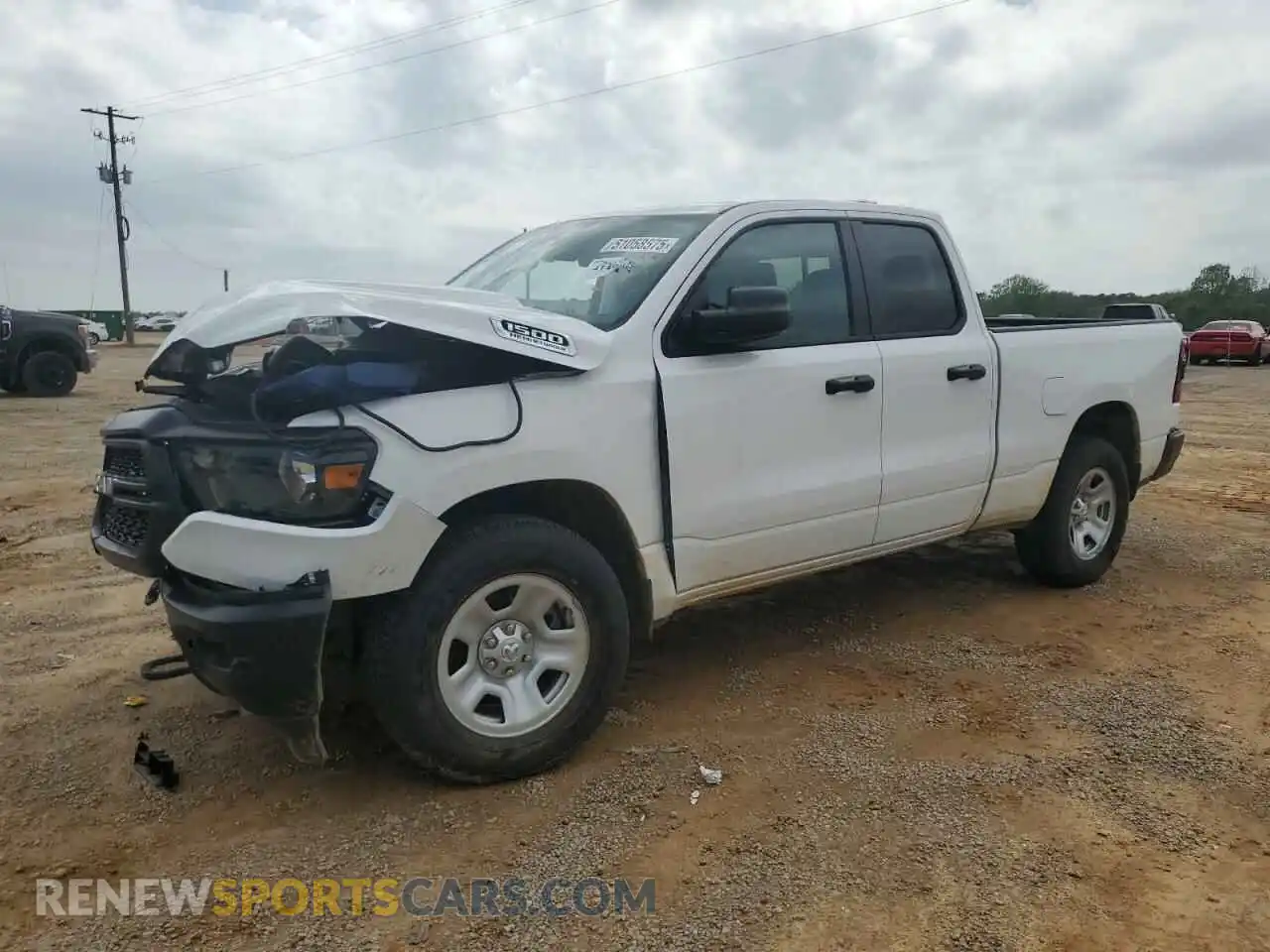 1 Photograph of a damaged car 1C6SRFCT2PN566883 RAM 1500 2023